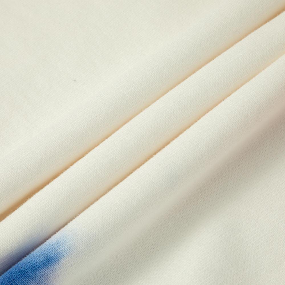 Puma MMQ Series Tie Dye Crew Loose Fit Round Neck Long Sleeve Sweatshirt Unisex Sweatshirt White 539579-02