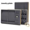 Stackable PU Leather Jewelry Trays Home Accessory for Earrings Rings Necklaces Bracelets Storage Display Solution