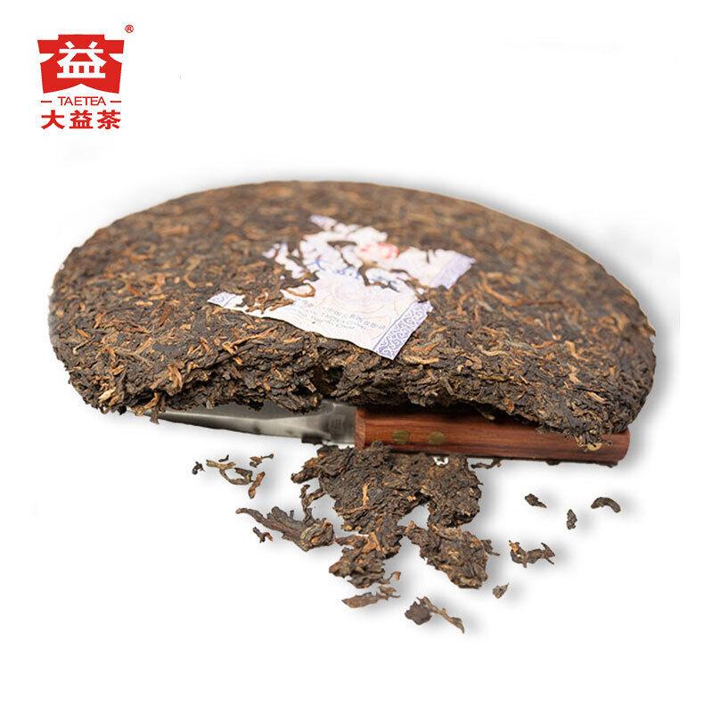 Чай TAETEA Ripe Puer Batch 2017 1701 Dayi "Wei Zui Yan" Чайный пирог Шу Пуэр 357г