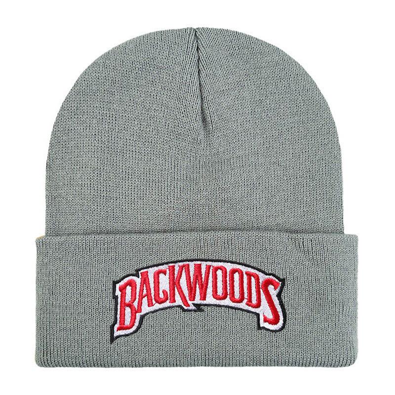 Вышитая шапка-бини Backwoods с регулируемой посадкой для уличной моды и холодной погоды