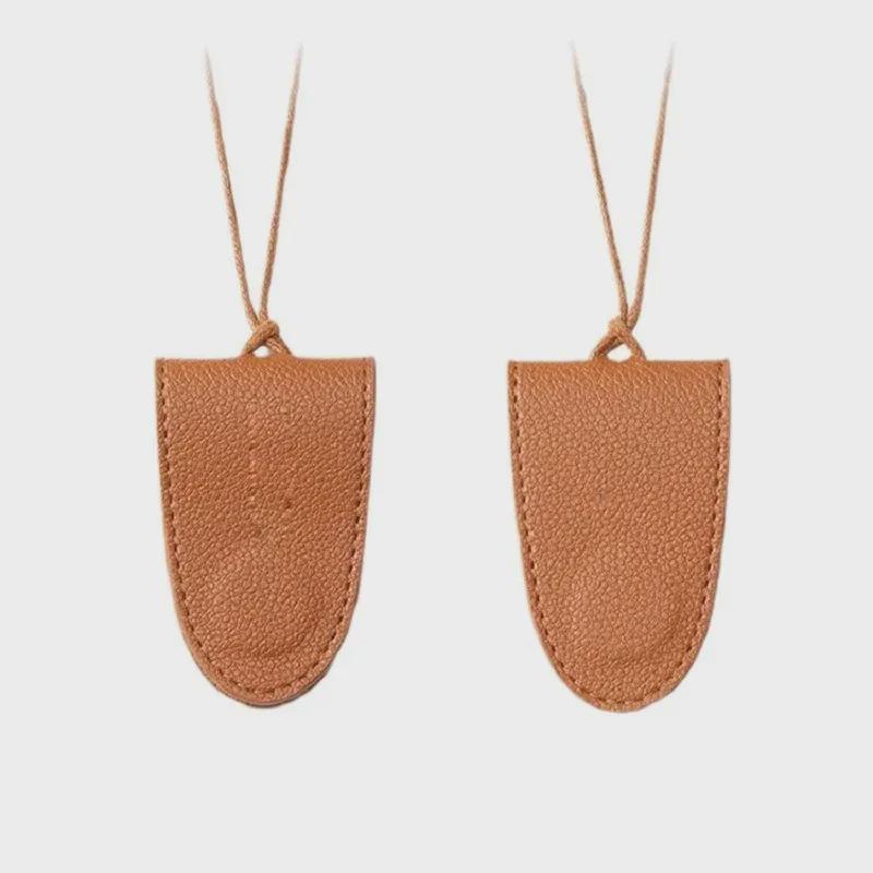 Магнитный держатель для очков на шею: Многофункциональная сумка из искусственной кожи для хранения вещей и головных уборов.