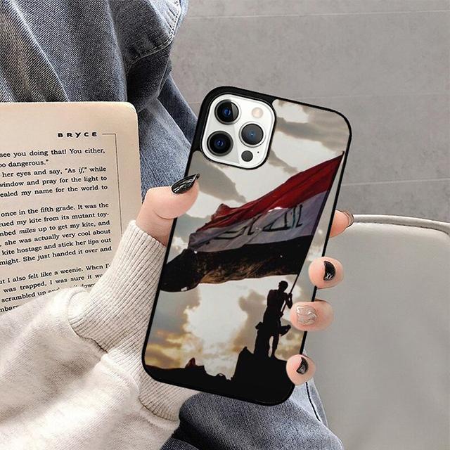 Чехол для телефона с флагом Ирака для iPhone 17 Air 16 15 Plus Max 14 13 12 11 Pro Max Защитный корпус coque