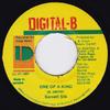 7inch Record GARNETT SILK - One Of A Kind NONE Digital-B 1997 Japan Reggae, Ska & Dub Used