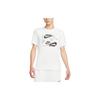 Logo Print Crew Neck Short Sleeve T-Shirt Men Tops White DR7816-100