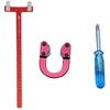 Aluminum Alloy Archery T-Square Ruler D-ring Bow Release Gesp Aid for Compound Bow Precision Shooting Hunting Accessories 5