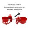 10PCS/20PCS Chicken Drinking Cup Indoor Outdoor Practical Chicken Feeders Drinker Plastic Automatic Water Dispenser