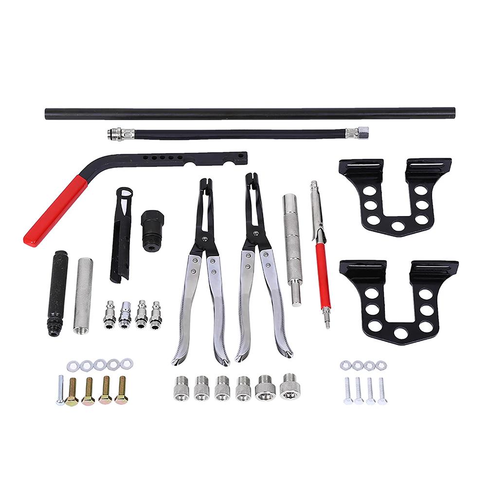 Сервис головки цилиндра Клапаны Компрессоры пружин Инструменты Клапаны Компрессоры пружин Съемник Установщик Комплект с кейсом для ремонта автомобилей