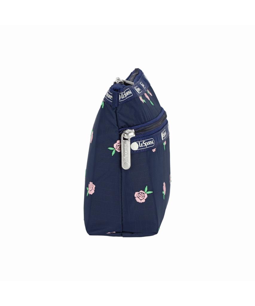 Косметичка Lesportsac с вышивкой 'Розовый Роза' [7105.Hf59]