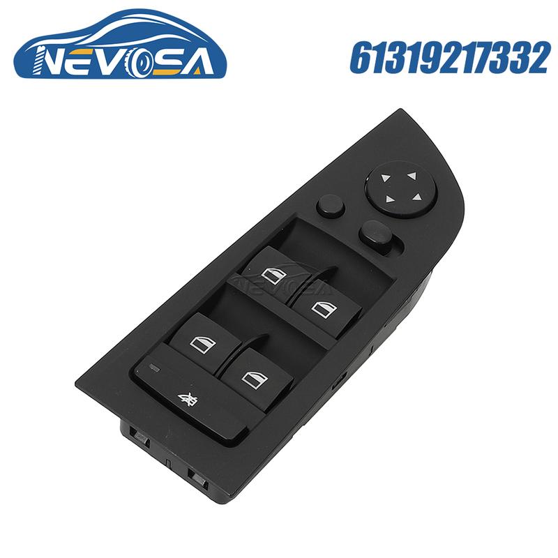NEVOSA 61319217332 For BMW E90 318i 320i 325i 335i Window Mirror Switch Driver Control Unit Button Car Styling Replacement Parts