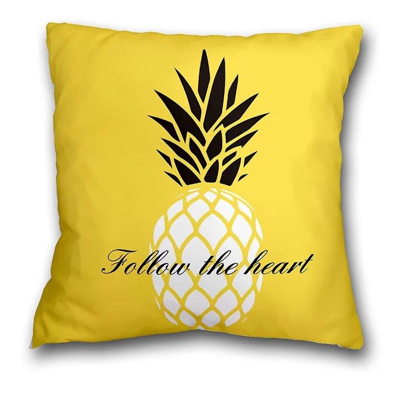 Office Seat Cushion Pillow Cartoon Cute Animal Pattern Print Pillow Case Bedroom Bay Window Cushion