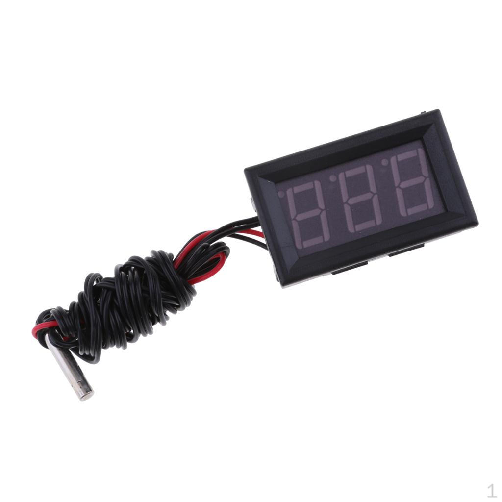 1 Piece LCD Digital Measurement Accuracy: 0.1 ℃ Operating Temperature: -40 ~ 65