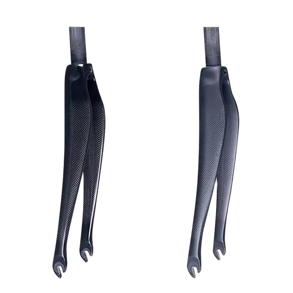 Ultralight 3K Carbon Fiber Bike Fork Road Bicycle Front Forks 700C*25C Quick Release 9*100mm C Brake Glossy or Matte