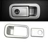 High Quality Abs Chrome Matte Inner Storage Box Glove Box Handle Cover Trim For Volkswagen VW Tiguan 2017 2018