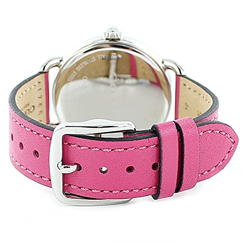 Часы Delancey Quartz Leather Band [Coach] женские (14502879 Розовый) [Элемент]