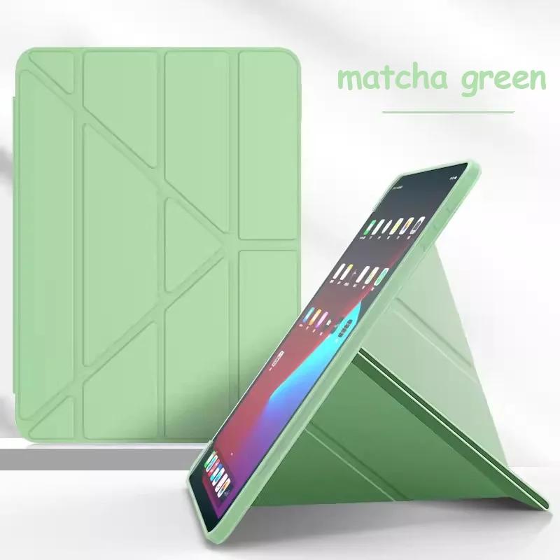 Кожаный чехол-книжка с Y-образным сгибом для IPad Mini 6 7 A17 Pro 11 M4 IPad A16 Air 11 M2 M3 для Air 2 3 4 5 6 7 8 9 10 11 Поколения Чехол для планшета