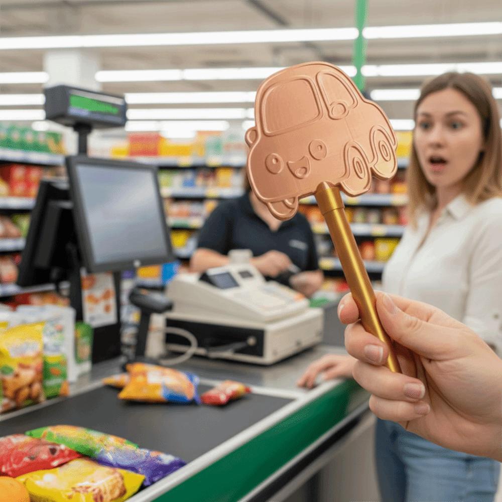 Funny 3D Printed Wand Tap To Pay Contactless Credit Card Holder Children's Role-playing Prop