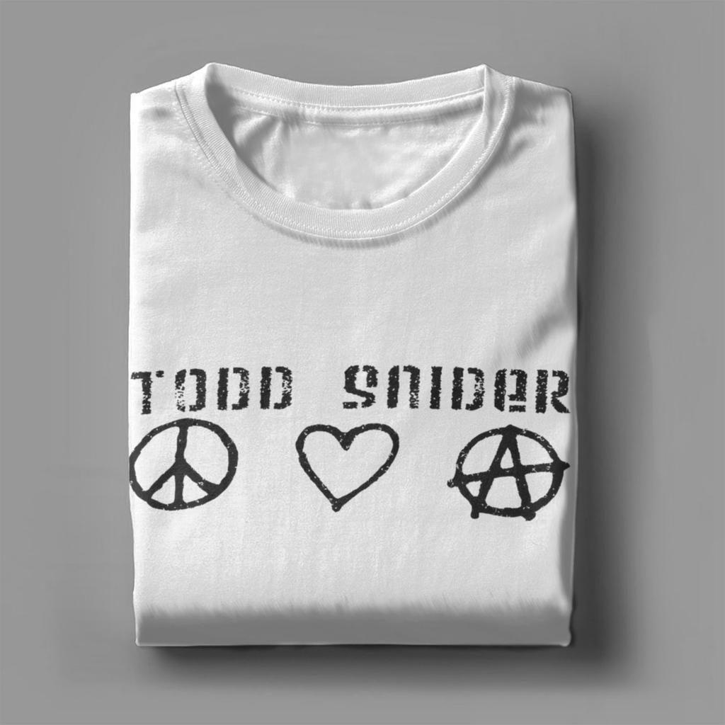 Забавные футболки американского певца и автора песен Тодда Снайдера для мужчин, хлопковые футболки с круглым вырезом, футболка с коротким рукавом, идея для подарка, топы