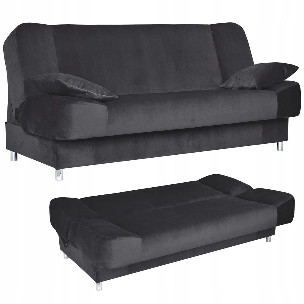 Sofa Sofa Sara Sofa Bed Bonell Bed Family Furniture Black