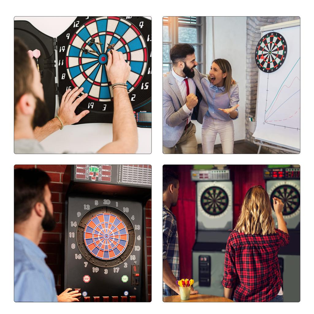 Dart Carrying Cases Darts Protective Case Darts Organizer with 6 Elastic Bands Multipurpose Dart Storage Holder Carrying Bag