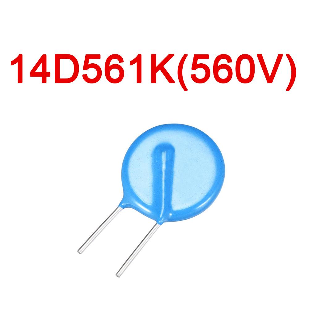 10 шт. 14D металлооксидный варистор MOV, значения диапазона от 151K до 821K 14K 14D 270/470/151/201/221/471/561/621/681/821 МЕТАЛЛООКСИДНЫЙ варистор ZOV