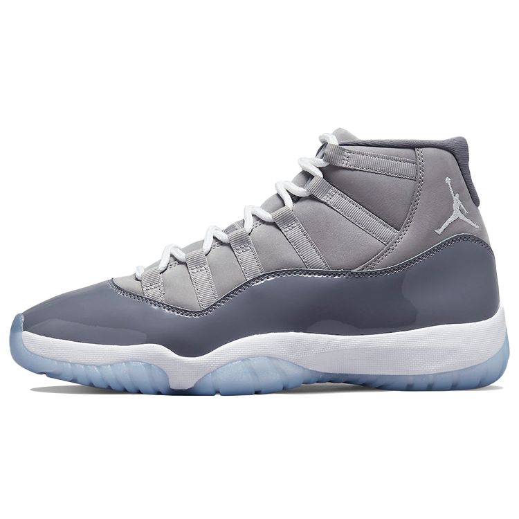 Кроссовки унисекс Air Jordan 11 Retro Cool Grey 2021 Средне-серые белые CT8012-005