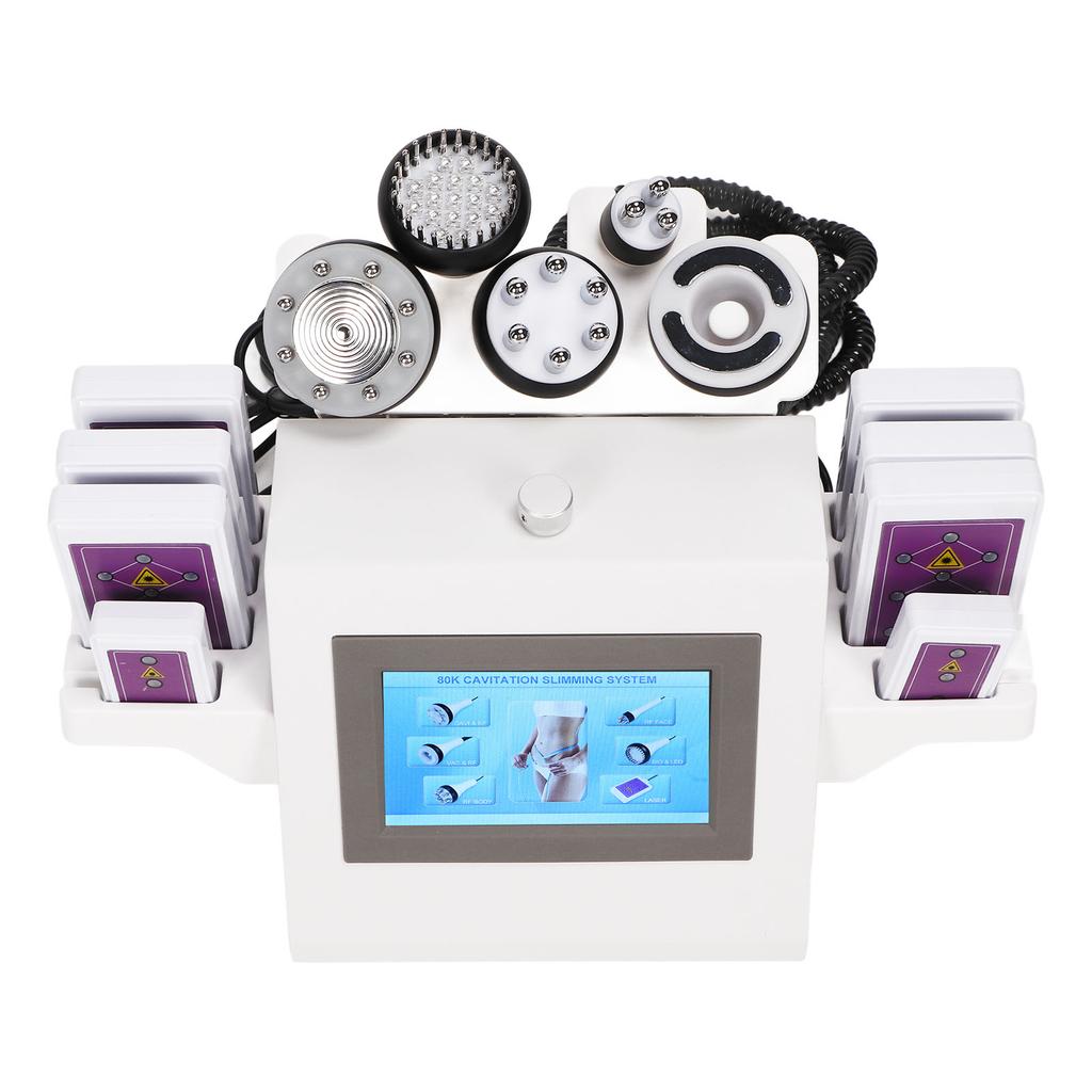 80KHz Cavitation Machine Cellulite Removal Weight Loss Microcurrent Wave Body Shaping Instrument
