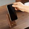 Vintage Lazy Phone Stand Wooden Small Tablet Holder Creative Desktop Phone Holder  Office