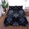 Комплект постельного белья для мальчиков в стиле барокко Mandala Vintage Mansion Duvet Cover Set King Queen Double Full Twin Single Size Boys
