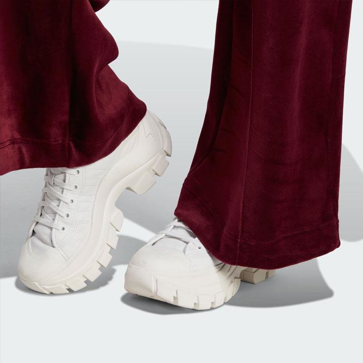 adidas Спортивные брюки Originals Premium Essentials с однотонным логотипом, свободные трикотажные спортивные брюки для женщин, темно-фиолетовые IL5744