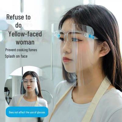 Прозрачный противотуманный защитный щиток для лица: Маска для защиты лица от брызг масла и ожогов