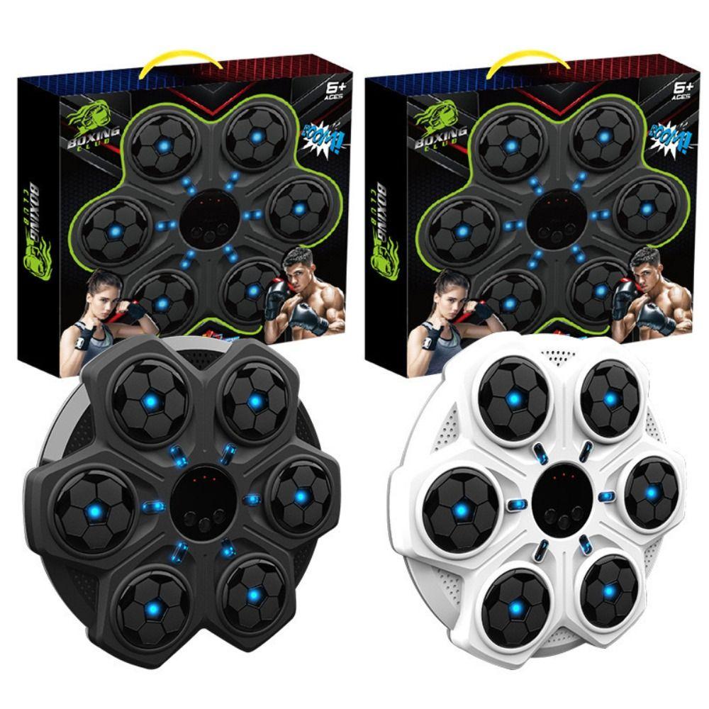 С Bluetooth боксерский тренажер Пластиковый светодиодный мешок с песком Умный музыкальный боксерский тренажер