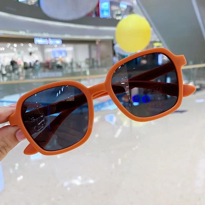 Kids Square Sunglasses UV400 Protection Stylish Goggles for Boys Girls Party Eyewear Baby Student Eyeglasses