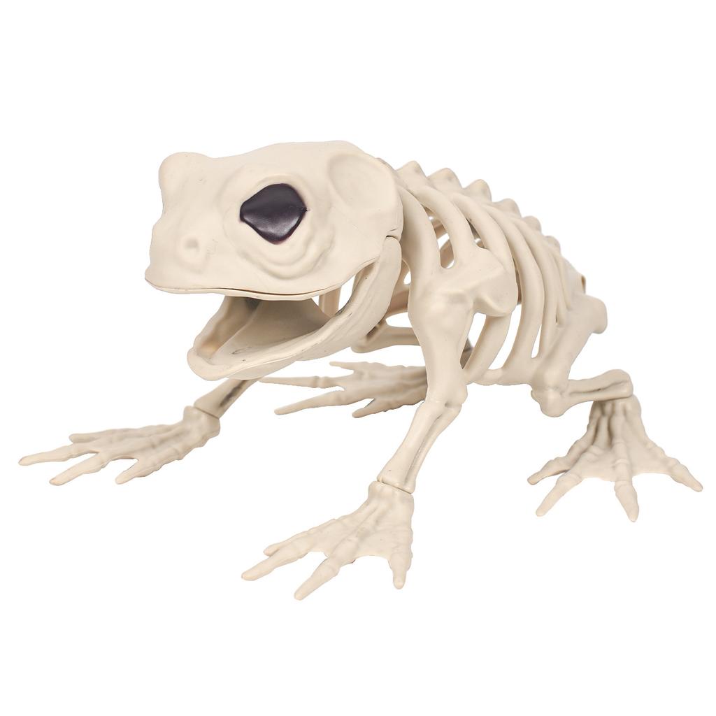 Хэллоуин Скелет Волка Декор Реквизит Имитация Модели Животных Скелет Волка Лягушка Ворона Скелет В помещении На улице Сад ХэллоуинДекор