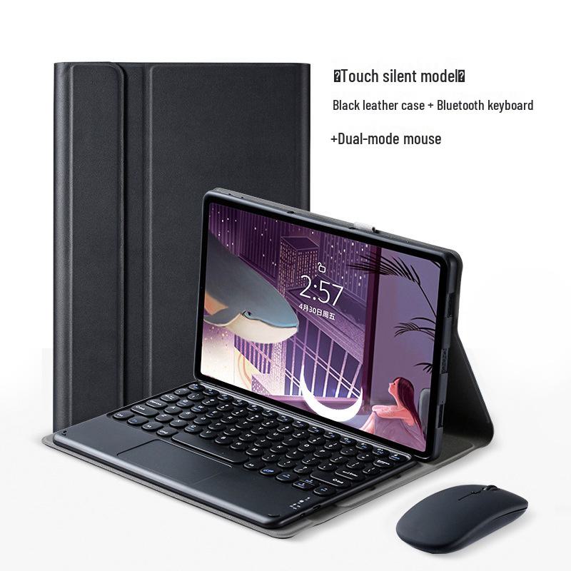 Чехол-клавиатура Bluetooth из кожи для iPad Pro 11 10-го поколения 10.9 со слотом для стилуса - Магнитный защитный чехол для планшета 10.2