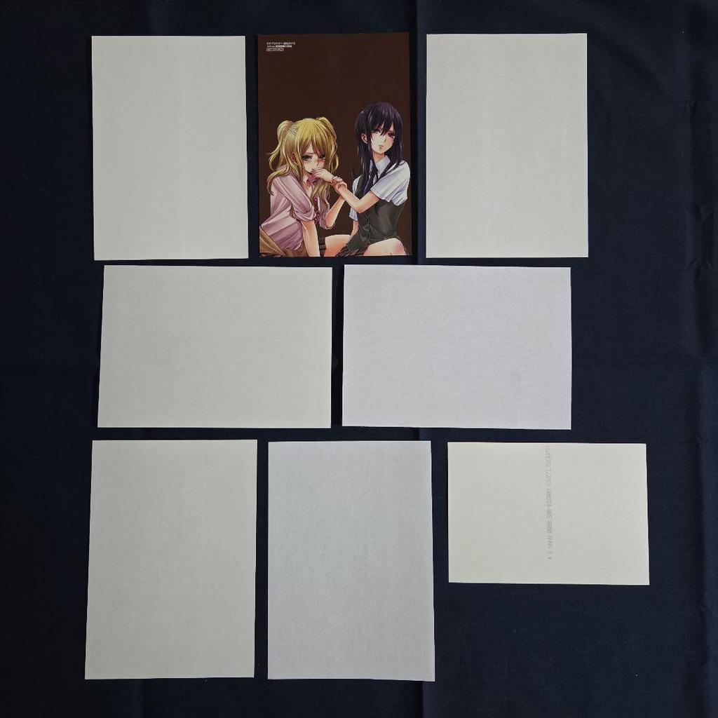[USED] Citrus Bonus Illustration Card, Illustration Paper, Bromide