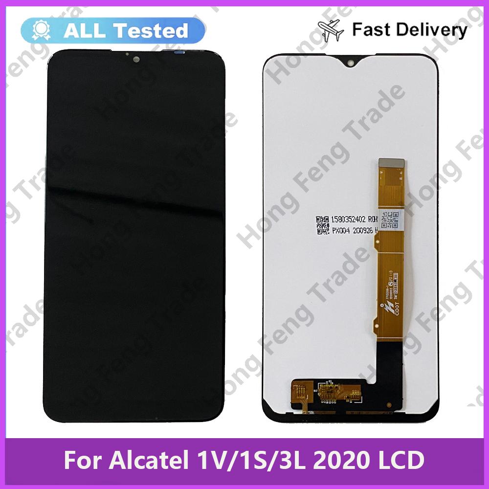 Полная сборка LCD-экрана и дигитайзера для Alcatel 3L 2020 OT5029 5029Y 5029D Без рамки