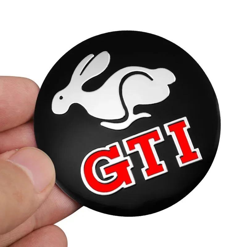 Для VW Volkswagen Jetta MK5 Golf 4 шт. 56 мм Наклейки на колеса автомобиля Центральные колпачки ступицы Значок автомобиля Наклейка Для Volkswagen GTI R-Line R