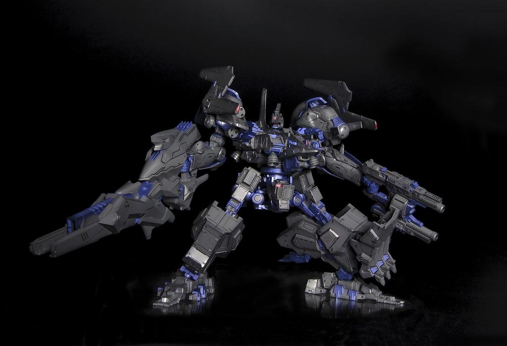 Kotobukiya Armored Core Вердикт День CO3 Вредоносный RIP3M (Машина Blue Magnolia) Пластиковая модель в масштабе 172, приблизительно. высота 130 мм