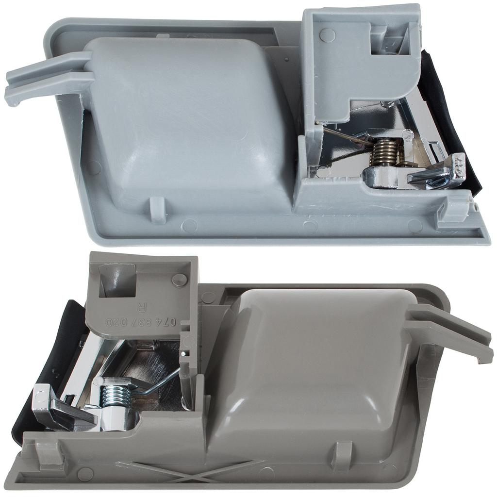 VW T4 Transporter 90-03 front inner door handle GRAY + CHROME left + right 2 pcs. SET