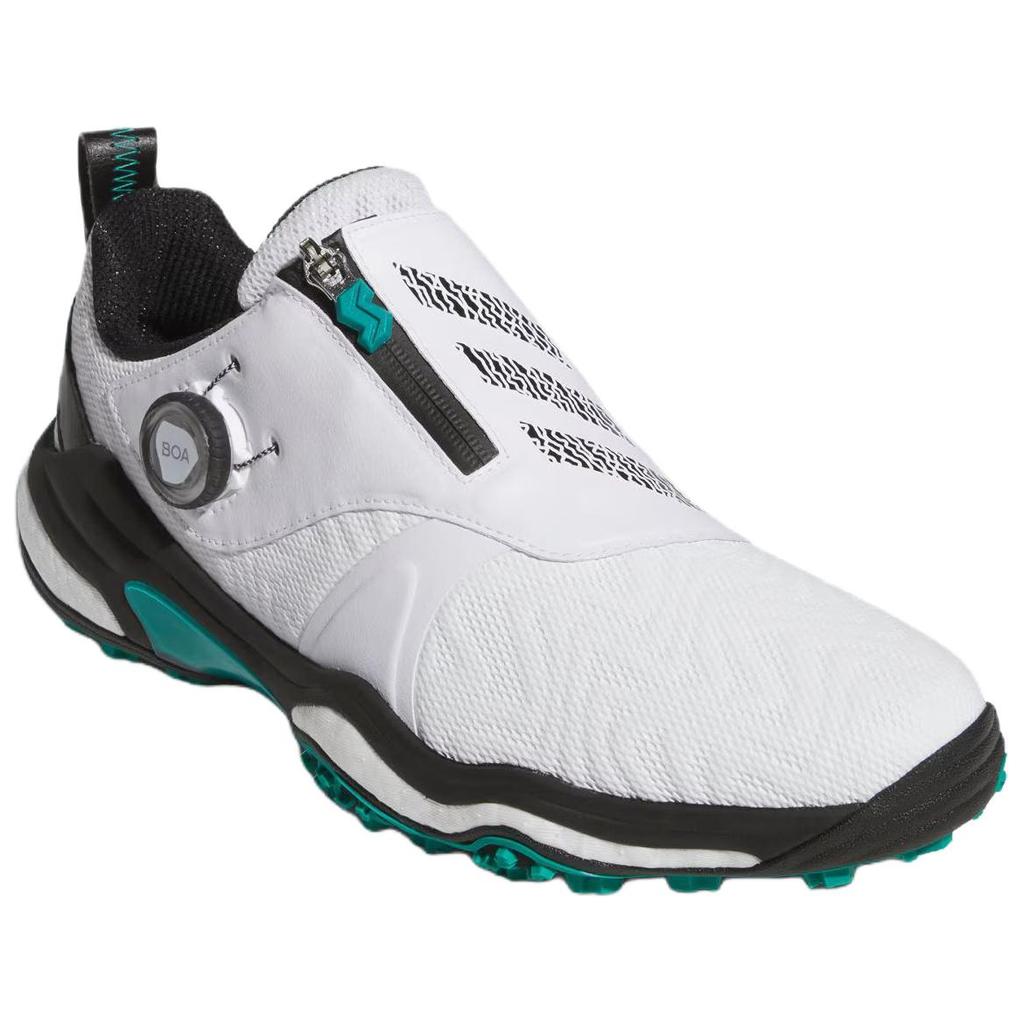Adidas CodeChaos Boa 25 Versatile Comfortable Durable Low-Top Golf Shoes Men Sneakers White Black Green JI4164