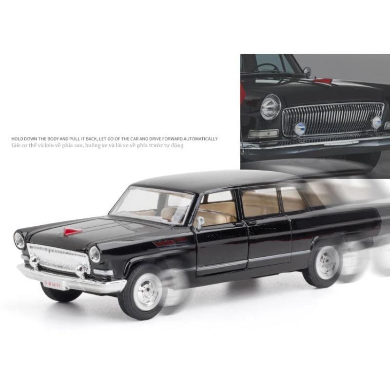 1/32 HongQI CA770 литые металлические модели игрушечных машин с инерционным звуком и светом для игрушек для детей, мальчиков, подарки