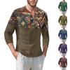 Men'S T-Shirt Street Casual Fashion Long Sleeved Top