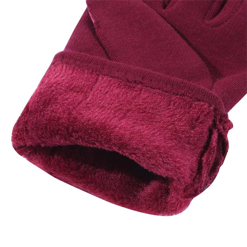 Элегантные плюшевые женские перчатки осень-зима для фитнеса женские перчатки для сенсорного экрана телефона удобные дышащие женские перчатки