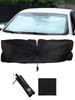Zakya Car Sun Will Not Scratch the Interior of the Car Convenient 10 Umbrella Sleeping In the Storage Case Sheet Included Sunshade, Front, Shade, Car,