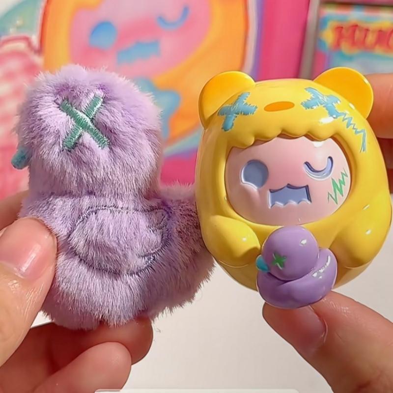 В наличии Поиск Единорога ShinWoo Серия Наклеек Любовь Мини Слепая Коробка Призрачный Медведь Модные Игровые Аксессуары Подарки