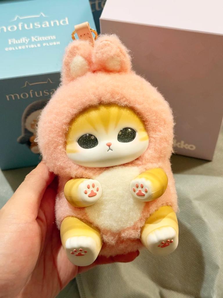 Новый милый кот Сверкающая акула Серия кошек Сюрприз-бокс Виниловая плюшевая сумка Декоративная коробка-сюрприз Подарок девочке на Рождество, День рождения, Праздник