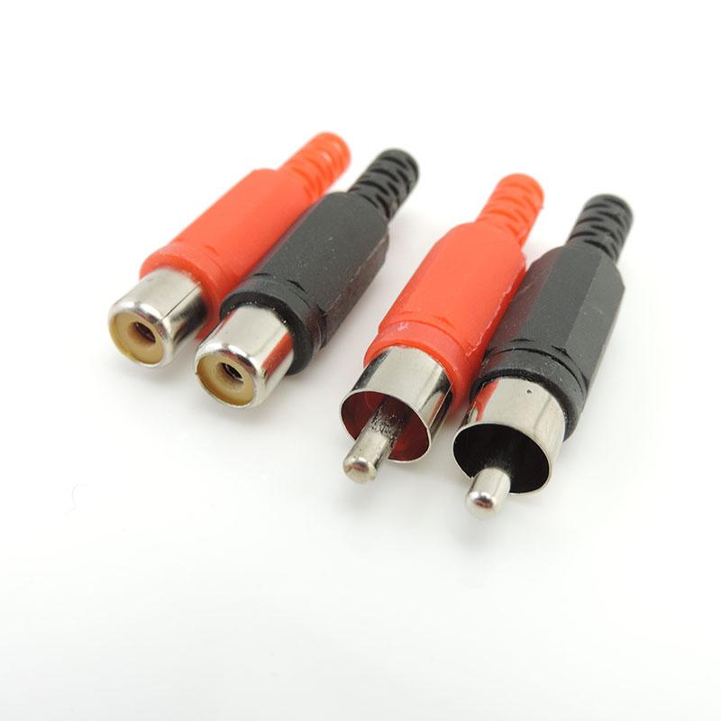 Разъем RCA «папа» Разъем конвертера M/F AV-адаптер аудио- и видеоконвертера