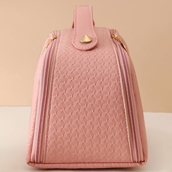 Дорожная косметичка женская водонепроницаемая органайзер для косметики с верхней ручкой косметичка с влажным отделением для деловых поездок отпуска