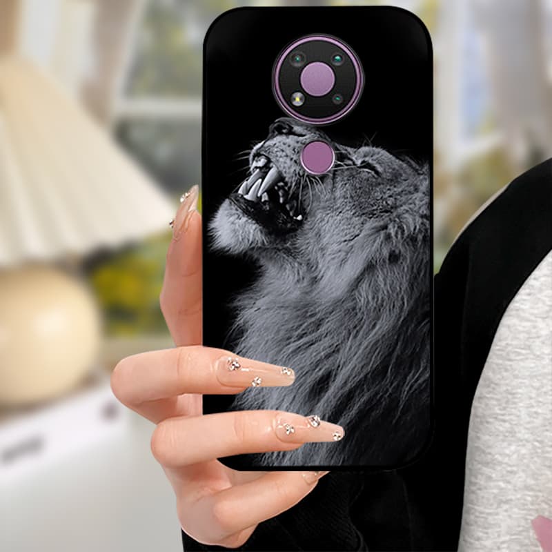 Capa For Nokia 5.4 Cases Black Silicon Soft TPU Phone Case For Nokia 5.4 5.1 7.1 Protective Camera Coque Nokia5.4 Back Shells