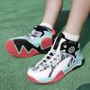 New Spring New Boys Basketball Shoes Breathable Shock Absorption Wear-resistant Students Combat Children's Basketball Shoes Outdoor